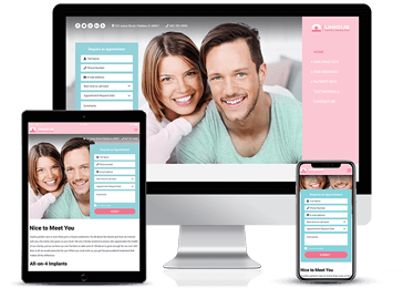 Dental Clinic Responsive Website Example